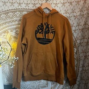 Timberland Men’s Kennebec river tree logo hooded sweatshirt size medium